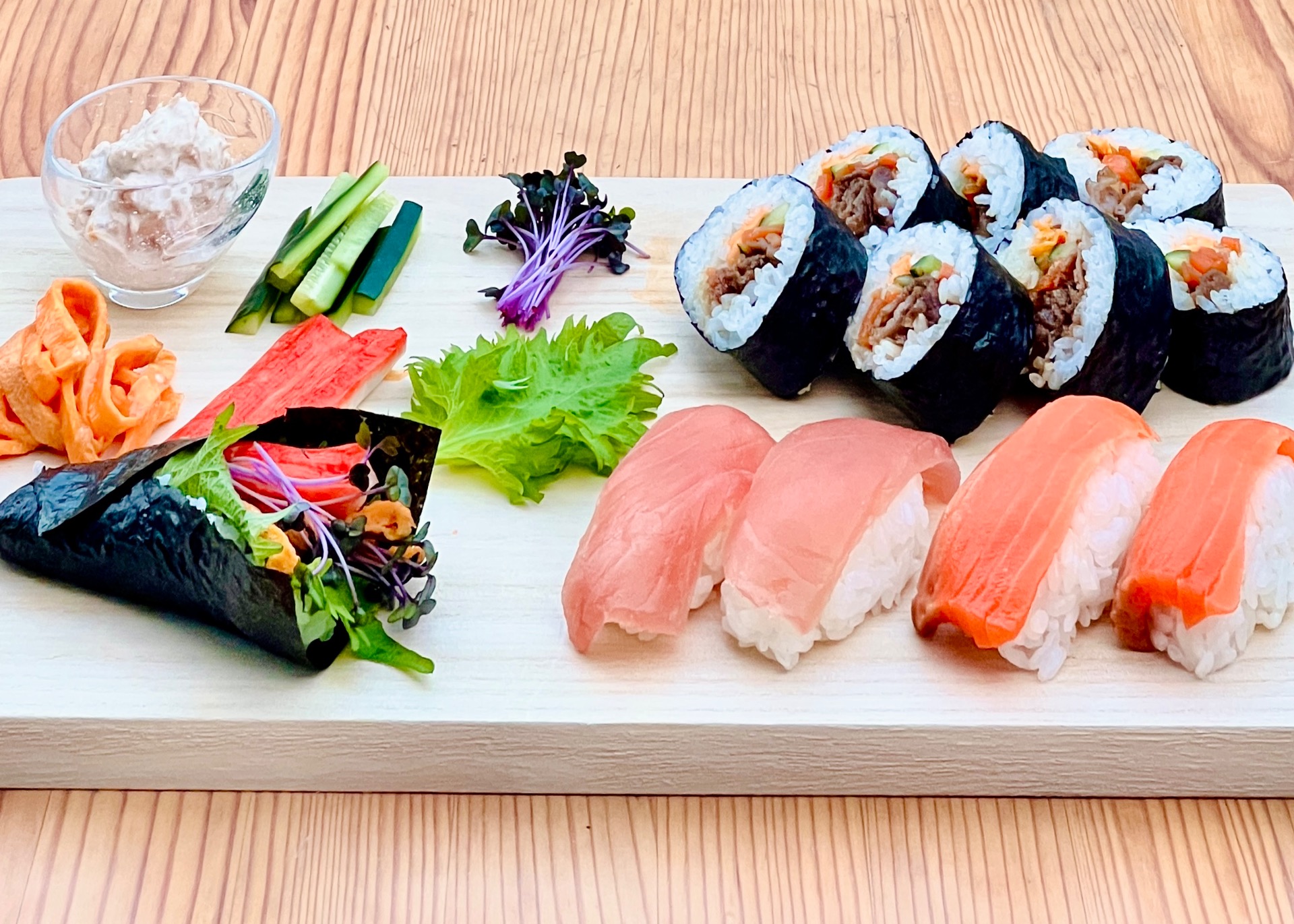 The Sushi Trio Course