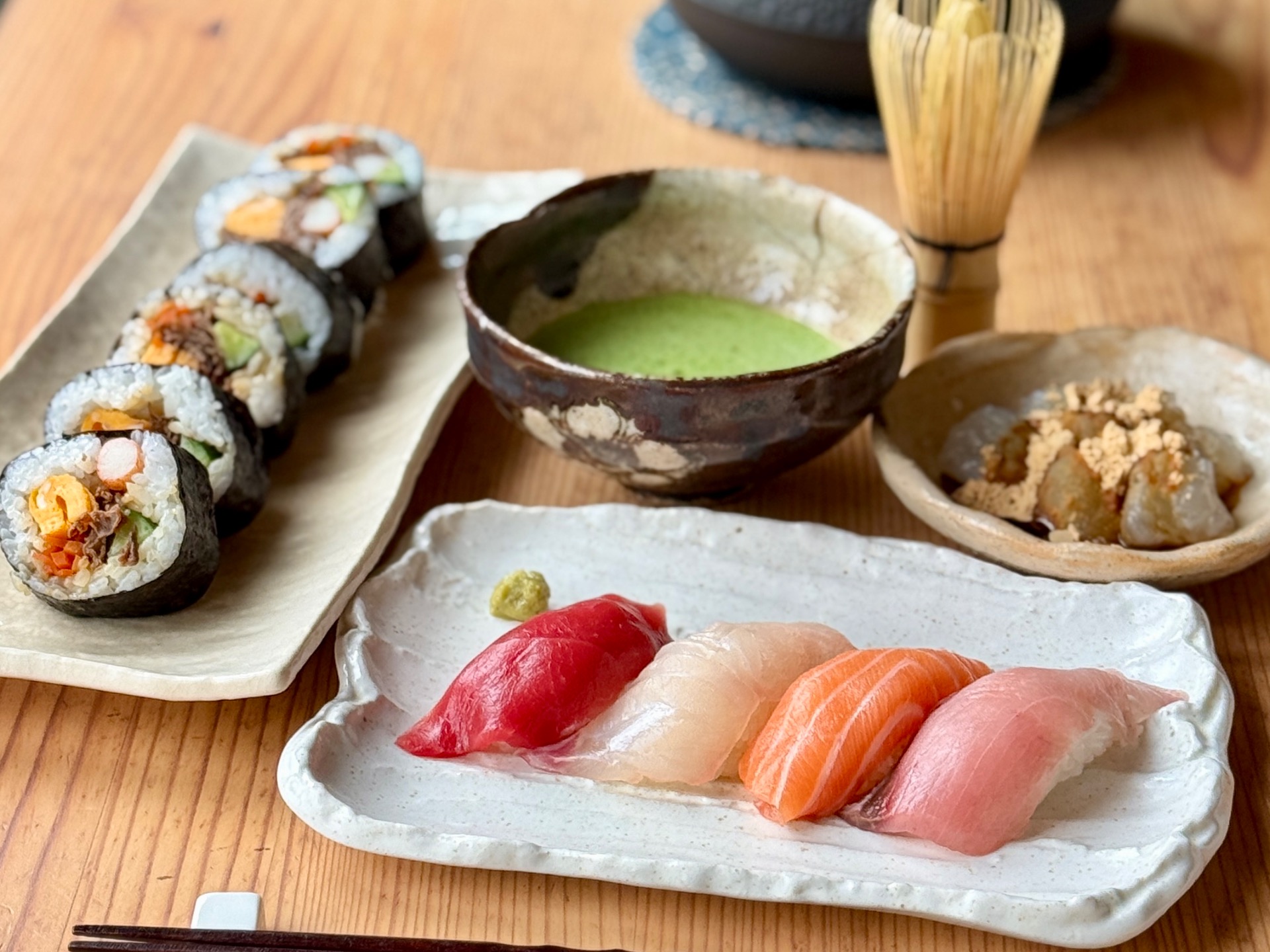 Classic Sushi Trio Experience Class (Nigiri, Maki & Temaki)